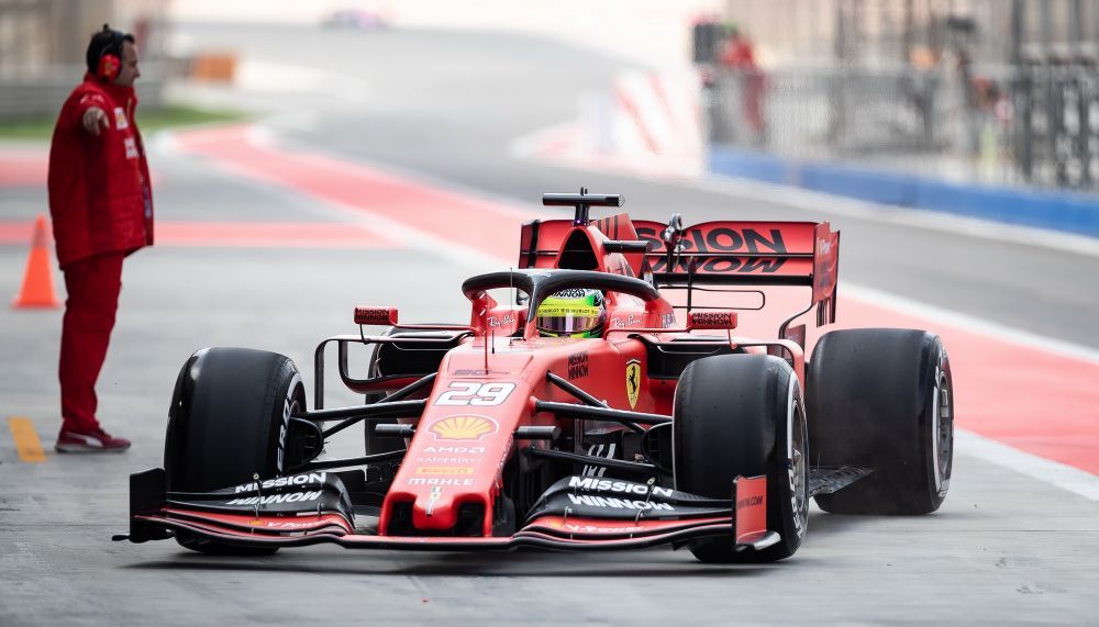 Moment istoric: Mick Schumacher a condus pentru prima data masina Ferrari de Formula 1: