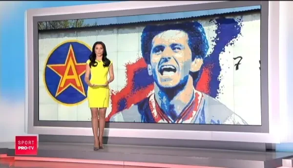 Lacatus, sarbatorit de CSA Steaua si FCSB: La multi ani simbolului ros-albastru!