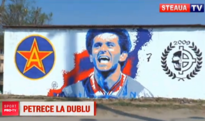 Lacatus, sarbatorit de CSA Steaua si FCSB: La multi ani simbolului ros-albastru!
