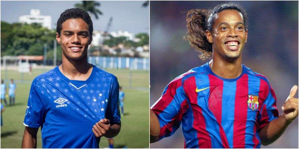 Fiul lui Ronaldinho a semnat cu un club urias fara ca oficialii echipei sa stie cine e de fapt: Au aflat abia dupa ce i-au remarcat talentul