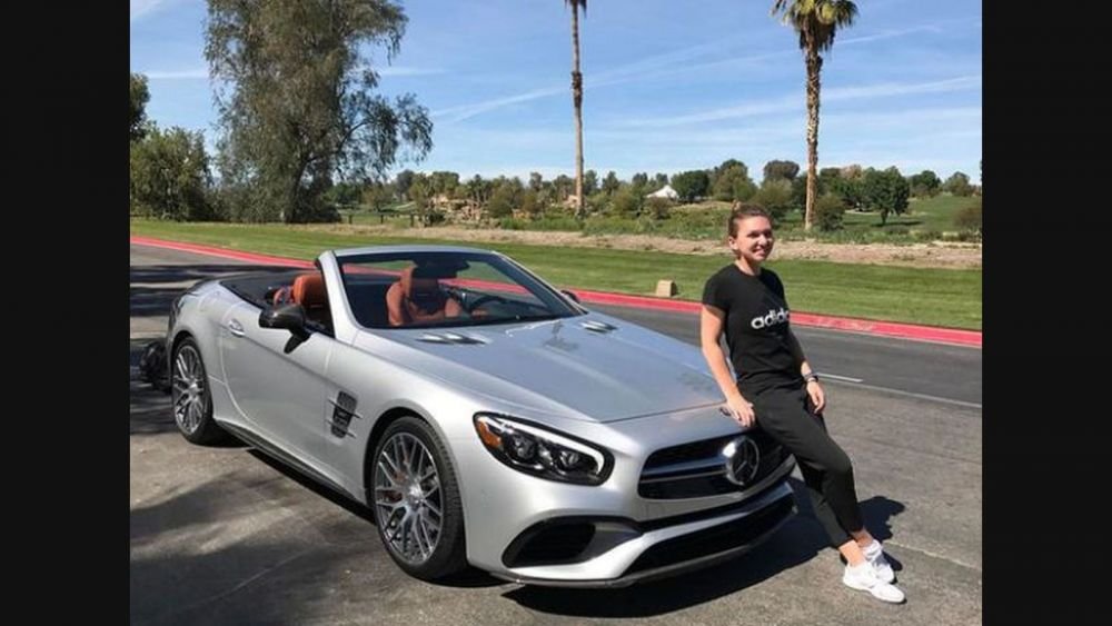 Simona Halep si-a luat masina noua de 150.000 euro si i-a dat imediat mesaj lui Valtteri Bottas: 