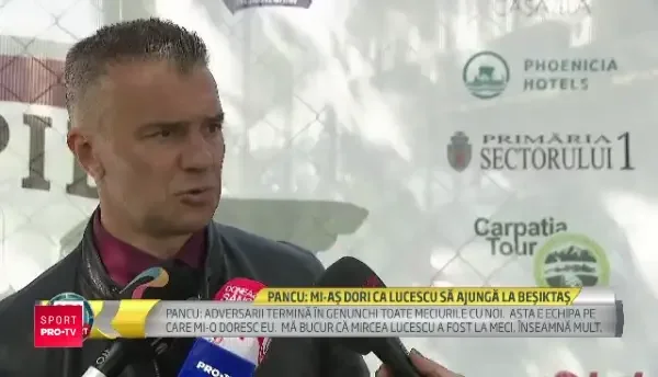 Reactia lui Pancu dupa ce Rapid a castigat cu 10-1: "Adversarii termina in genunchi meciurile cu noi! Echipa seamana cu mine!" Raspunsul lui Banel a venit imediat