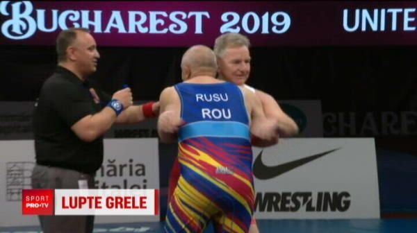 Cel mai titrat luptator roman a revenit pe saltea la 63 de ani! A castigat aurul la Olimpiada, Mondiale si Europene