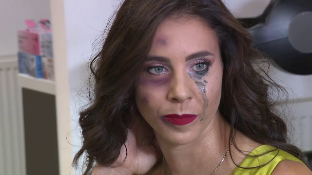 Mihaela Buzarnescu a aparut cu ochii vineti si plansa in fata camerelor. Cum a ajuns asa. FOTO_5