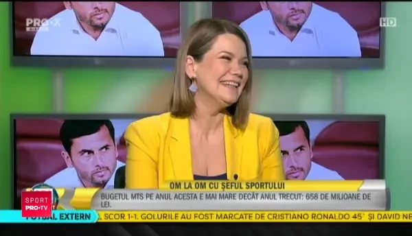 S-a rezolvat misterul! :)) Ministrul Sportului a vorbit in premiera despre celebra doamna Pescaru !