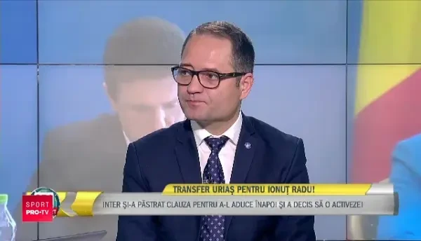 Ministrul Sportului, gafa in direct la TV: Ionut Radu? Nu stiu cine este!