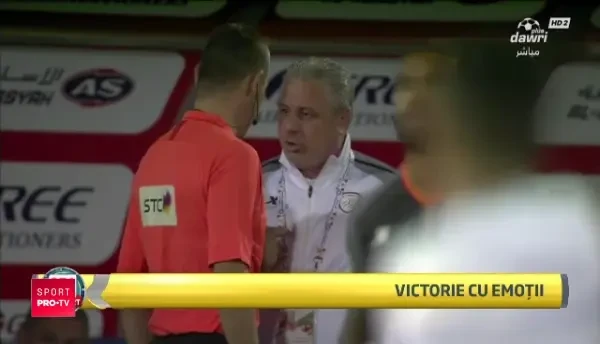 Meci nebun pentru Sumudica in Arabia, impotriva unui alt antrenor roman! Finalul a fost incins, cu gol anulat, penalty si scandal: VIDEO