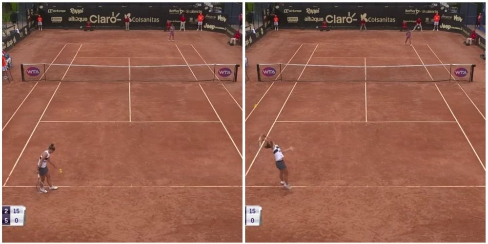 Esti o RUSINE pentru tenis O fosta finalista de la Roland Garros s-a facut de ras in meciul cu Irina Bara de la Bogota. Scene revoltatoare