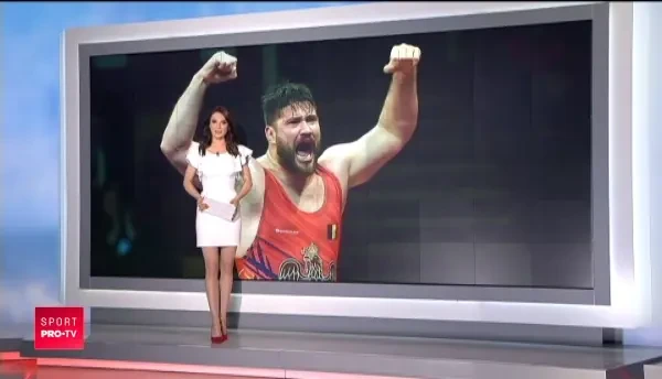 El e Hercule al Romaniei! Lucreaza in Politie si ridica 25 DE TONE pe saptamana