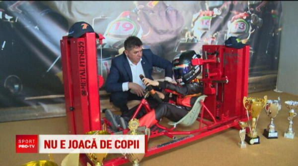 Primul simulator de Formula 1 din Romania a fost construit de un bistritean! Cat a costat! VIDEO