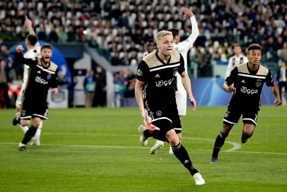 AJAX IN SEMIFINALELE UEFA CHAMPIONS LEAGUE | Seara recordurilor pentru olandezi! 6 jucatori din primul 11 nu erau nascuti la ultima semifinala a lui Ajax