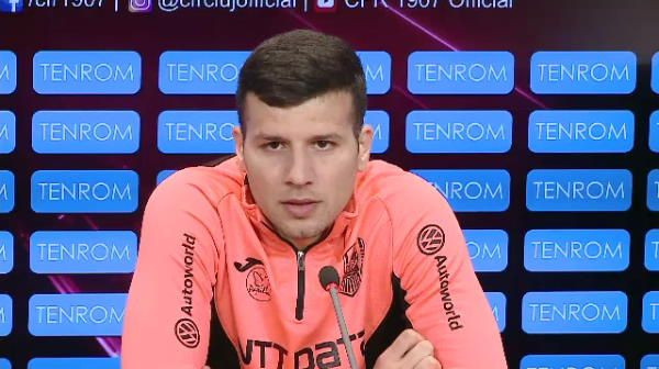 Tucudean, pregatit sa revina pe teren! Atacantul CFR-ului a vorbit pentru prima data despre problemele la inima: Nu a fost ceva grav!