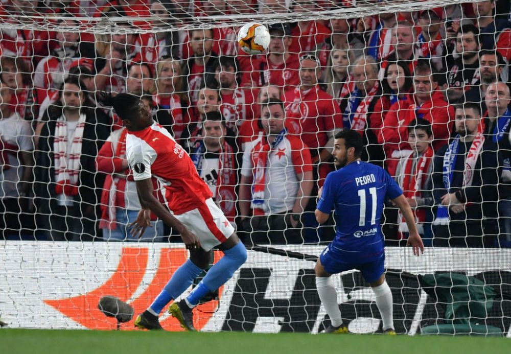 CHELSEA - SLAVIA PRAGA | FAZA FABULOASA: bara-fata-gol! Cum a fost marcat golul doi al englezilor! Ghinion teribil pentru Slavia. VIDEO