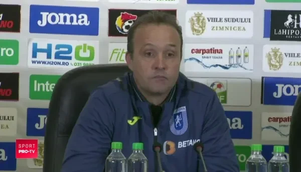 ASTRA - CRAIOVA 0-1 | Papura a debutat cu o victorie pe banca oltenilor: Astept mai multa personalitate din partea jucatorilor! Ce spune despre penalty-ul ratat de Fortes