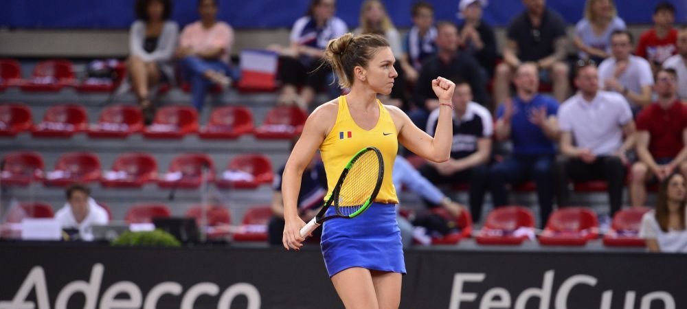 Caroline Garcia - Mihaela Buzarnescu 6-3, 6-3! Garcia restabileste egalitatea in disputa din semifinalele FED Cup! Simona Halep a castigat punctul Romaniei in meciul cu Mladenovic!_4