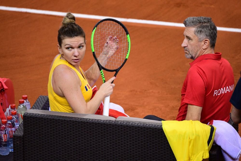 GALERIE FOTO: Simona Halep i-a adus Romaniei primul punct in meciul pentru finala Fed Cup_8