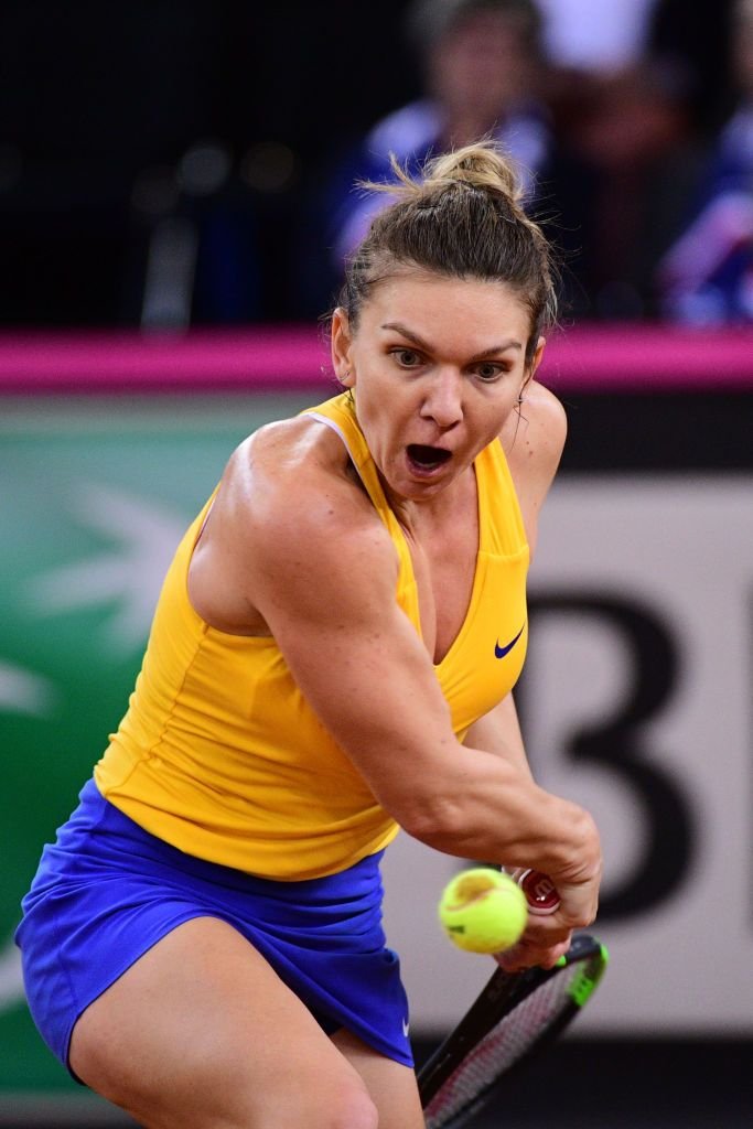GALERIE FOTO: Simona Halep i-a adus Romaniei primul punct in meciul pentru finala Fed Cup_10