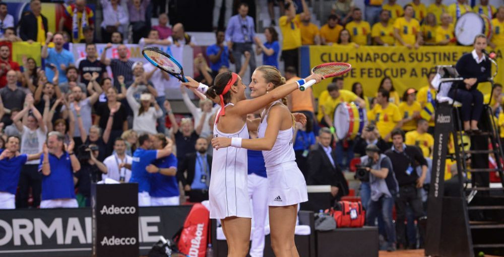 FRANTA - ROMANIA FED CUP | Mladenovic si Garcia, reactie dupa calificarea in finala cu Australia! Simona a fost incredibila in aceste zile