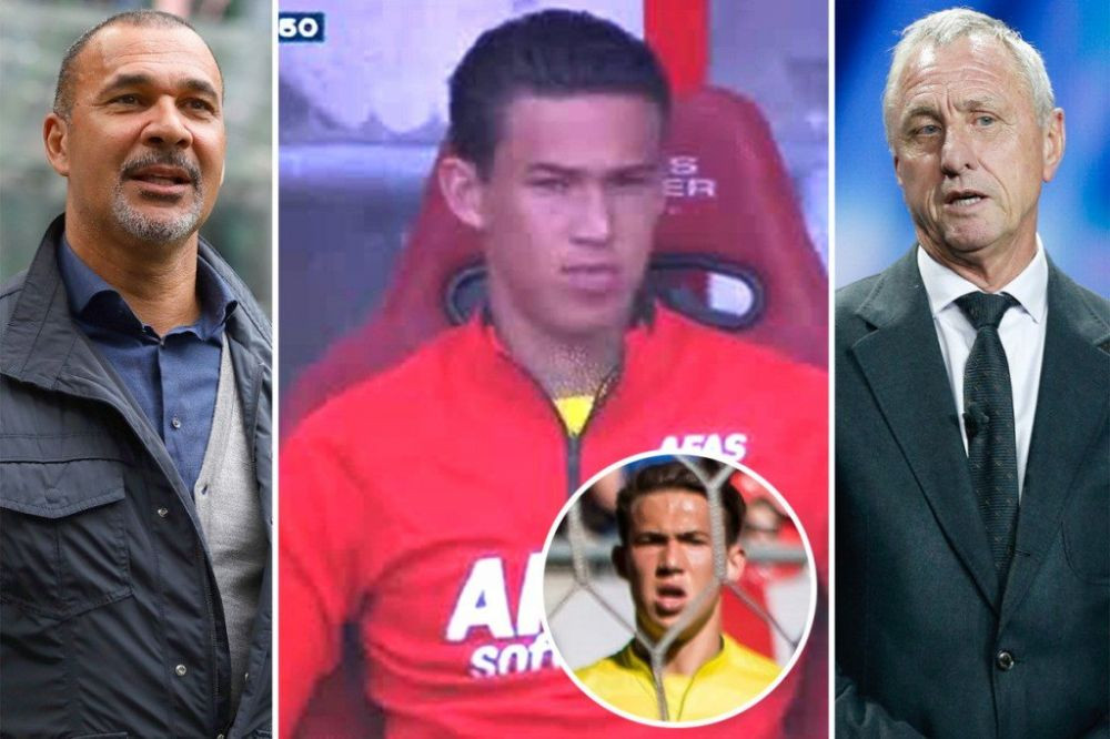 Nationala copiilor de fotbalisti are un nou jucator: fiul lui Gullit a debutat in Olanda la 17 ani! Mama lui e nepoata lui Cruyff!