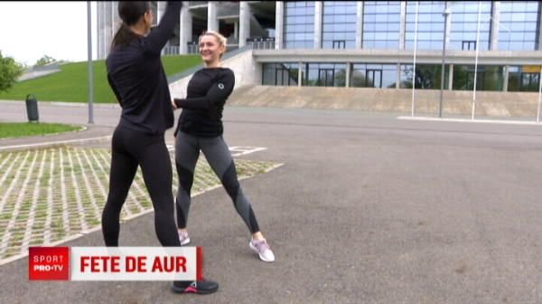 Andreea si Maria, sperantele Romaniei europenele de gimnastica aerobica: Vrem cateva medalii