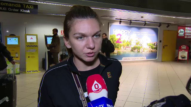 Simona Halep, suparata la revenirea in tara: Am mici probleme! Intrebarea la care a refuzat sa raspunda