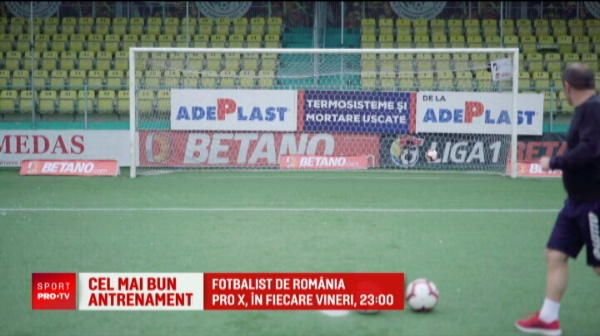Antrenorii din Liga 1 s-au intors pe teren! Teja, campion la "Fotbalist de Romania", vineri la 23.00 la Pro X