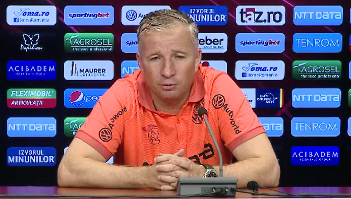 Dan Petrescu s-a saturat de cei care ii spun ca joaca inchis: Lobont cica joaca prea deschis, asta e Romania