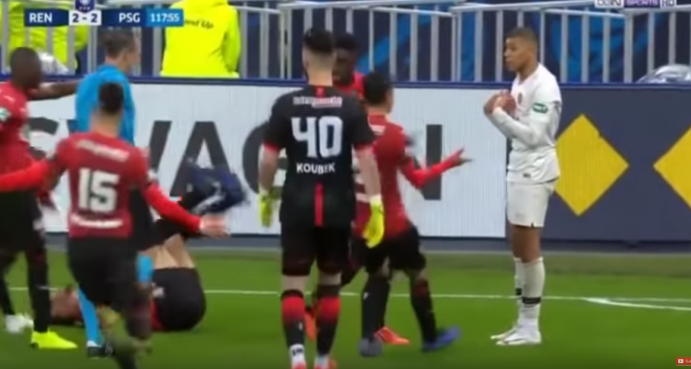 PSG, rapusa in finala Cupei de echipa cu care semneaza Tatarusanu in vara! Mbappe, intrare criminala si rosu direct! VIDEO_2