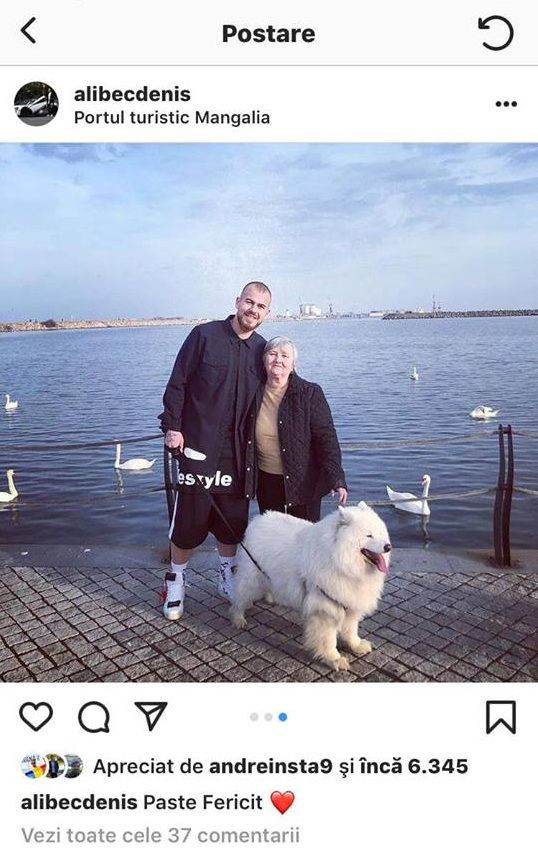 Denis Alibec si-a dus iubita la mare de Paste. Cum arata cucerirea atacantului de la Astra. FOTO