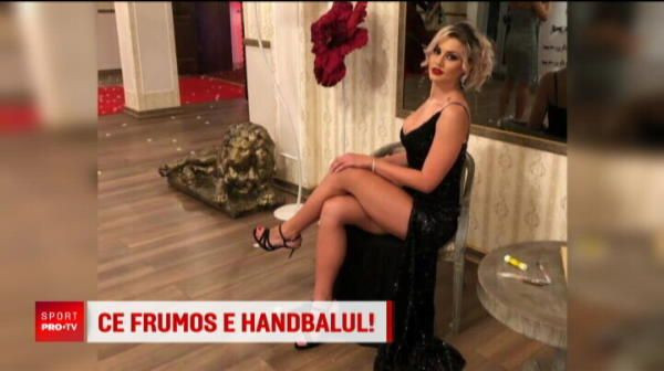 E cea mai frumoasa rapidista de la handbal si isi doreste sa devina fotomodel! Pentru asta petrece ore intregi in sala de fitness!