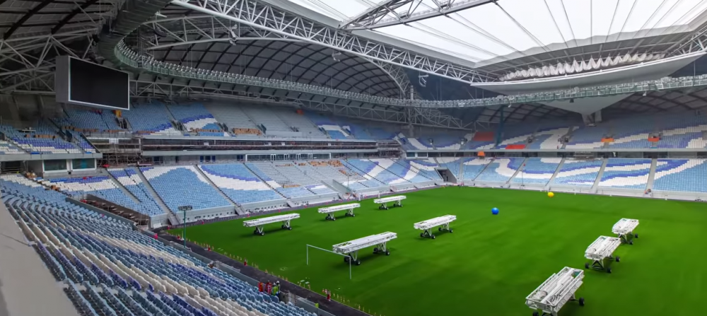 E gata STADIONUL VAGIN! Prima super arena pentru Mondialul din Qatar a fost terminata! Inauntru e FIX ca stadionul de la Craiova! E incredibil cum arata exteriorul!