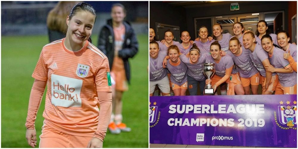 O romanca a iesit campioana Belgiei la fotbal cu Anderlecht. FOTO_7