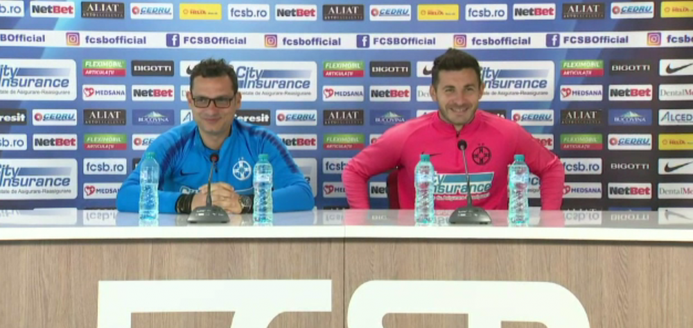 Hai, ma, Lucica, maaa! Nu-l gaseau pe Filip! :))) Moment genial la conferinta FCSB! Ce a facut Teja