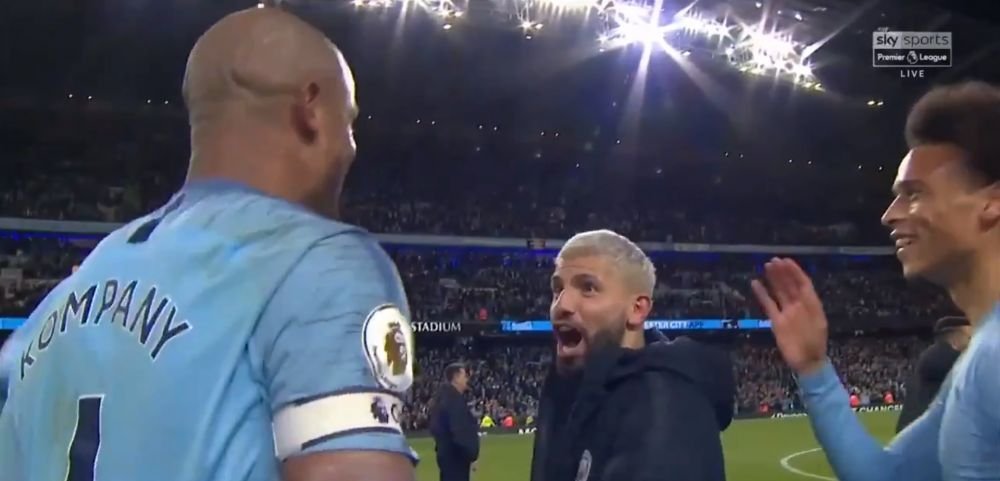 Faza GENIALA cu Aguero si Kompany! Don`t shoot! No Vinny, no! Ce s-a intamplat imediat dupa victoria lui Manchester City!