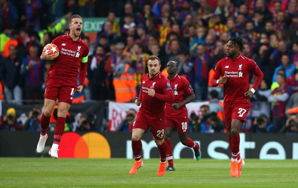 Imaginile ISTORICE de pe Anfield! Fanii lui Liverpool au cantat alaturi de jucatorii lui Jurgen Klopp! VIDEO_12