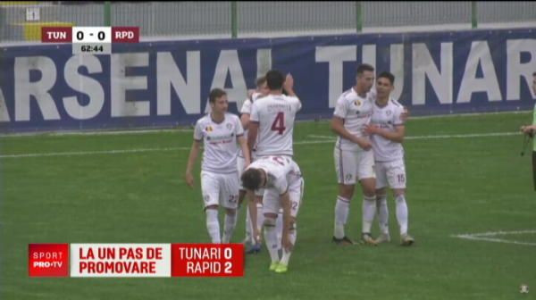 Rapid se pregateste de Liga 2: e la un punct de promovare! Pancu: Doar pe Anfield si pe Giulesti mai vezi rasturnari de situatie! :)