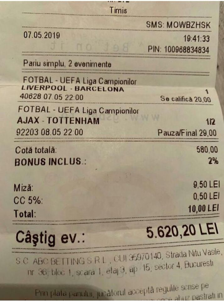 Asta da pariu! A pus CORECT pe calificarea lui Liverpool si revenirea MIRACULOASA a lui Tottenham! Cat a castigat_1