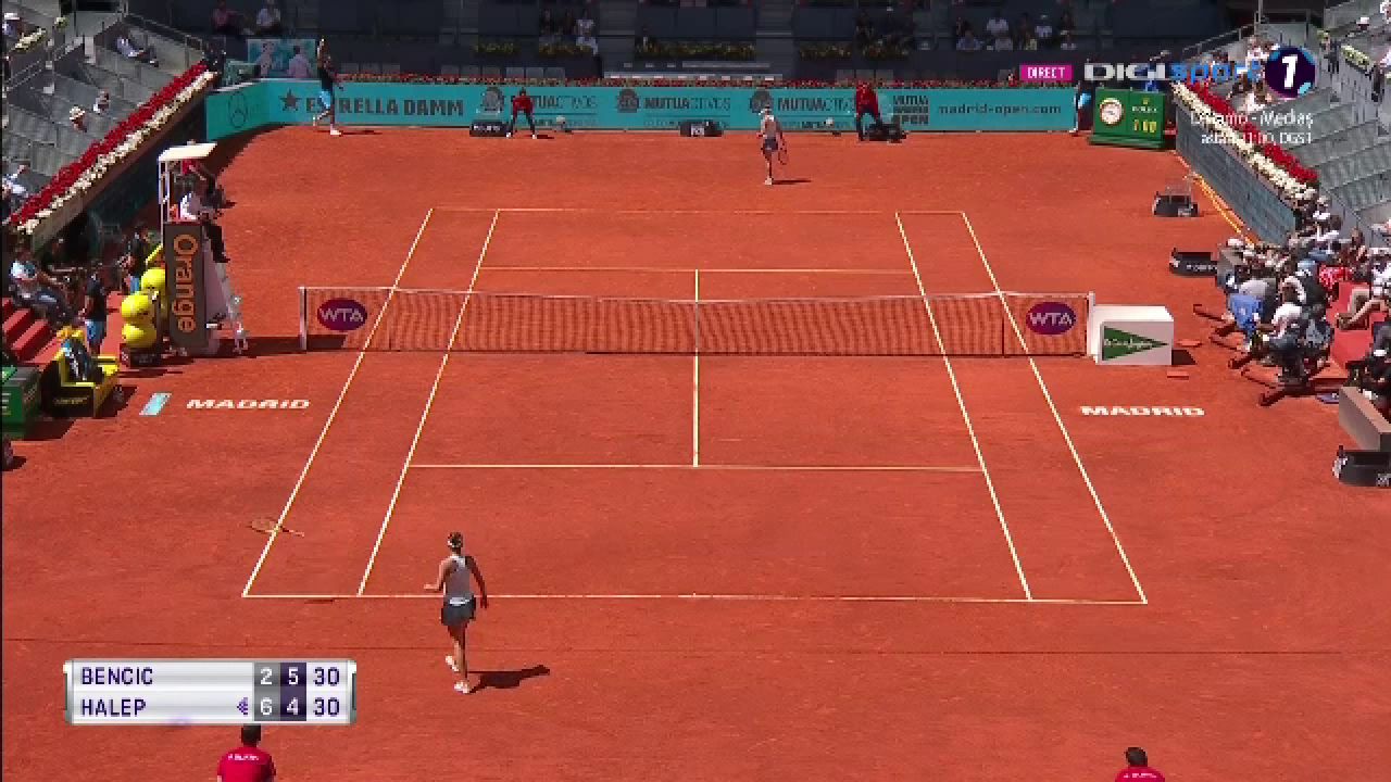 Belinda Bencic, RABUFNIRE incredibila in meciul cu Simona Halep! A dat cu racheta de pamant dupa ce a ratat un punct vital!_3