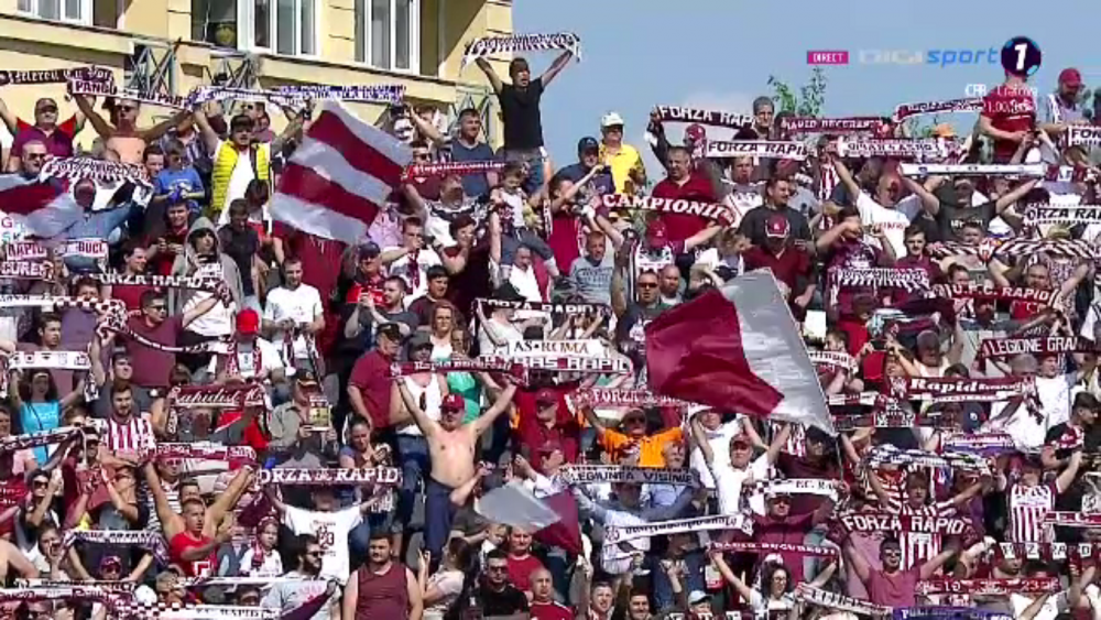 10 000 de oameni au facut o atmosfera FABULOASA in Regie pentru promovarea Rapidului! Imagini DE SENZATIE_2