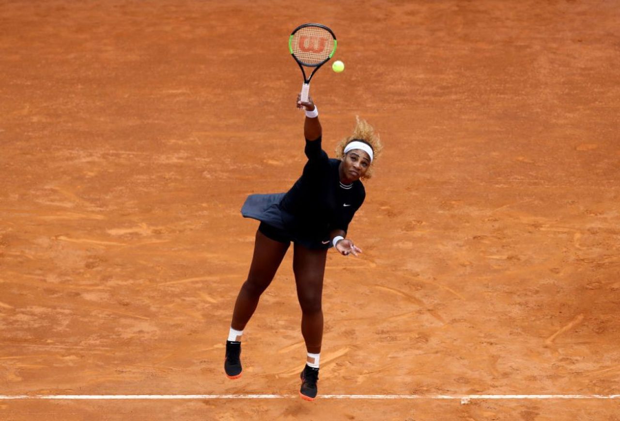 Serena Williams, victorie la Roma dupa 2 luni.