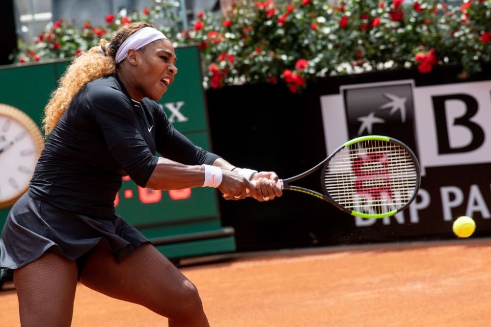 Serena Williams, victorie la Roma dupa 2 luni. 