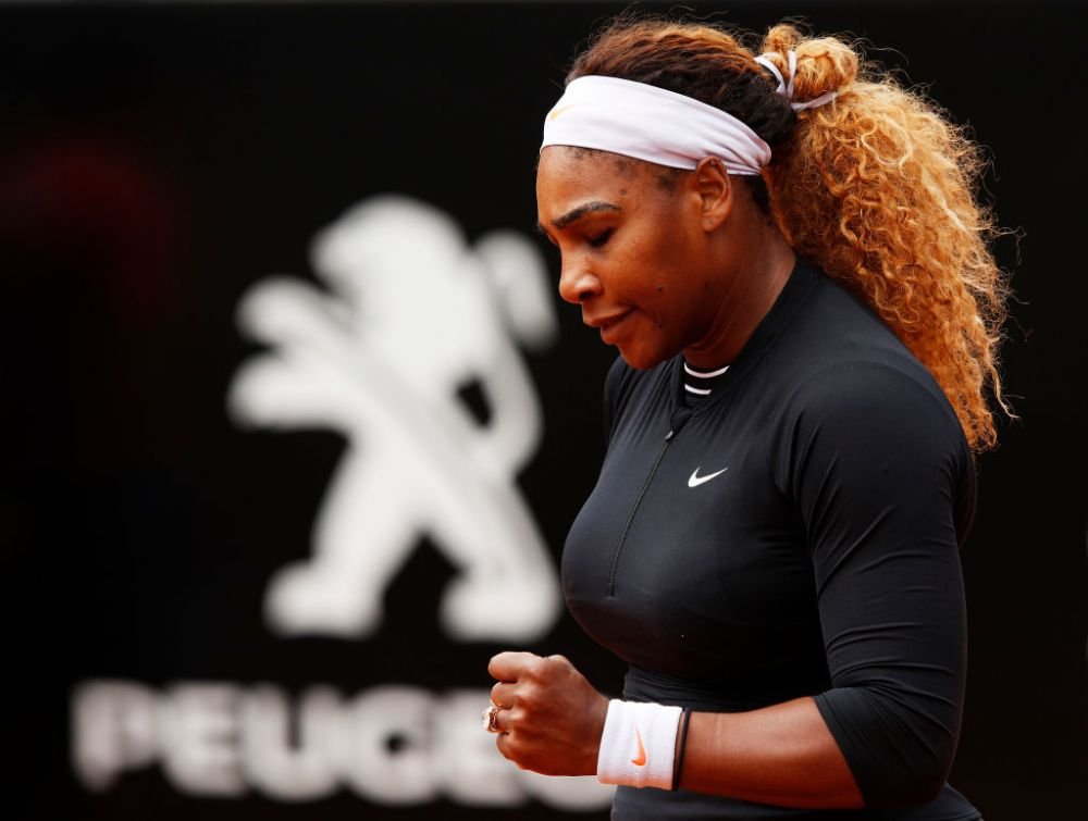 Serena Williams, victorie la Roma dupa 2 luni. 