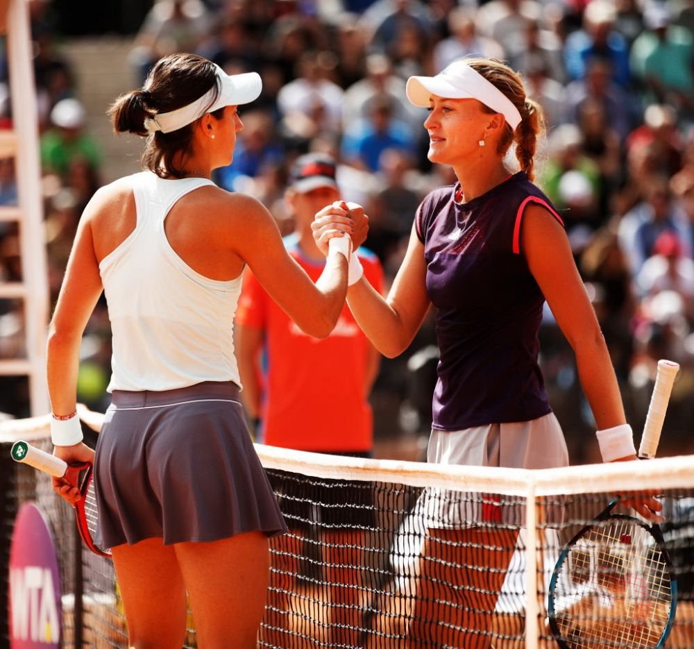 WTA ROMA 2019 | Victoria cu Romania le-a apropiat EXTREM de mult! Caroline Garcia si 
