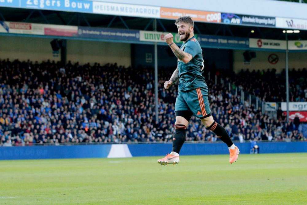 Ajax este pentru a 34-a oara campioana Olandei! De Jong si De Ligt si-au luat ramas bun de la fani, Schone a marcat un gol FABULOS! VIDEO