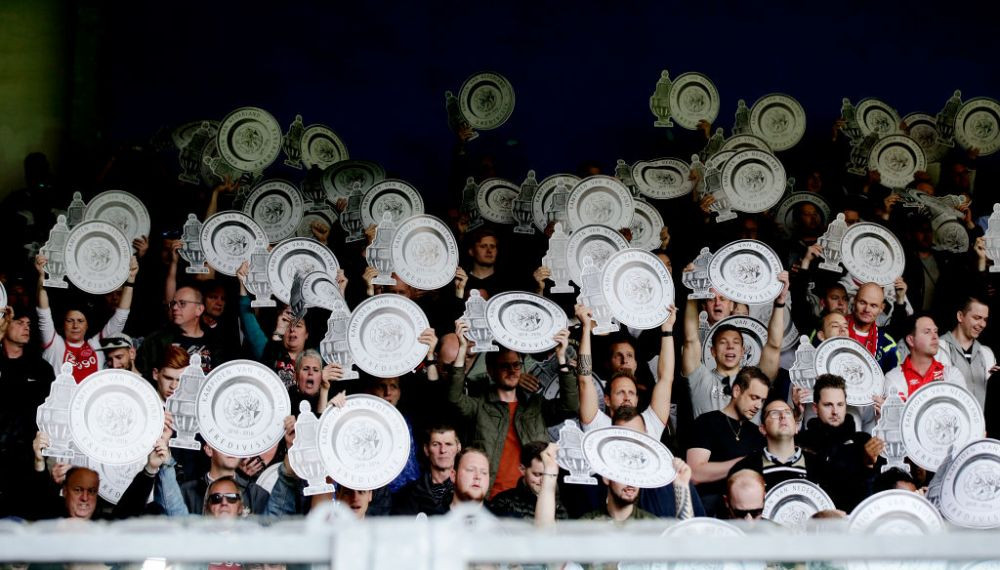 Ajax este pentru a 34-a oara campioana Olandei! De Jong si De Ligt si-au luat ramas bun de la fani, Schone a marcat un gol FABULOS! VIDEO_2