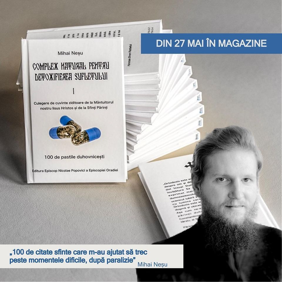 Mihai Nesu isi lanseaza prima carte, la 8 ani dupa accidentul care l-a lasat paralizat. Cum se numeste