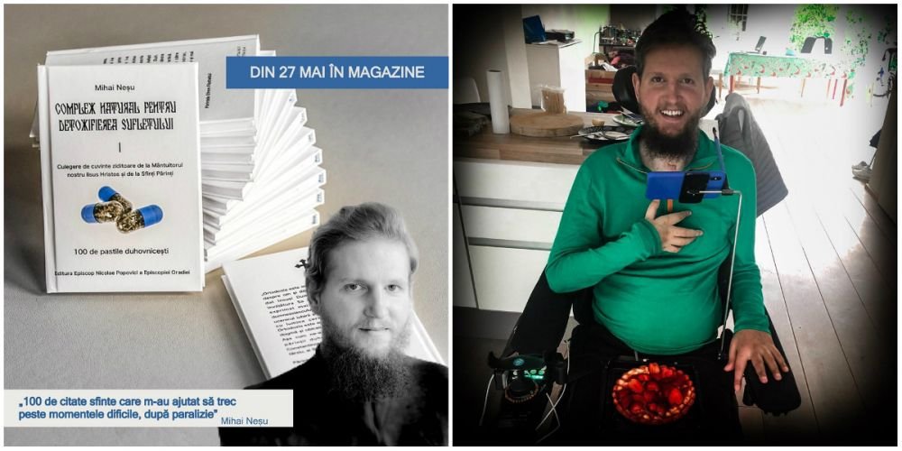 Mihai Nesu isi lanseaza prima carte, la 8 ani dupa accidentul care l-a lasat paralizat. Cum se numeste_7