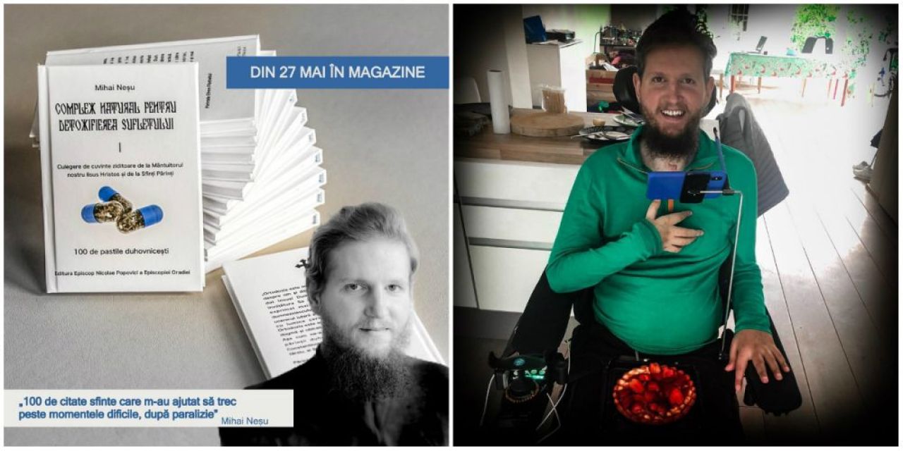 Mihai Nesu isi lanseaza prima carte, la 8 ani dupa accidentul care l-a lasat paralizat. Cum se numeste_7