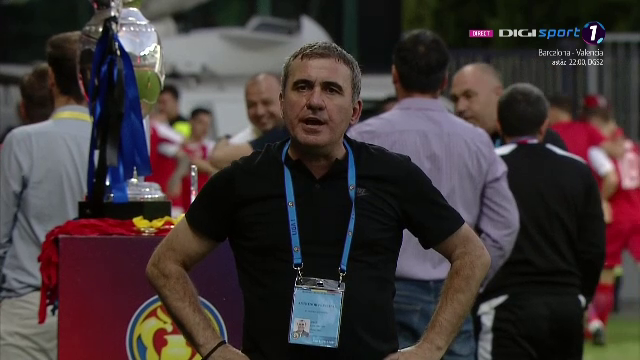 FINALA CUPEI ROMANIEI | Hagi, SCOS din minti dupa golul primit de la Alibec! Decizia complet neasteptata pe care a luat-o la pauza
