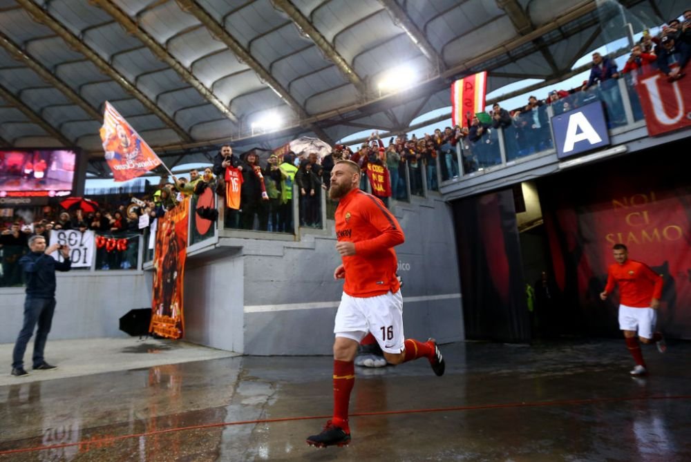 FOTO | IMAGINI EMOTIONANTE: De Rossi, meciul de ADIO in tricoul Romei! Capitanul pleaca dupa o viata petrecuta pe Olimpico_4